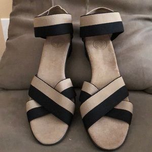 Charleston Shoe wedge sandal Lafayette Harrel